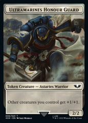 Soldier (003) // Ultramarines Honour Guard Double-Sided Token [Warhammer 40,000 Tokens] | Gate City Games LLC