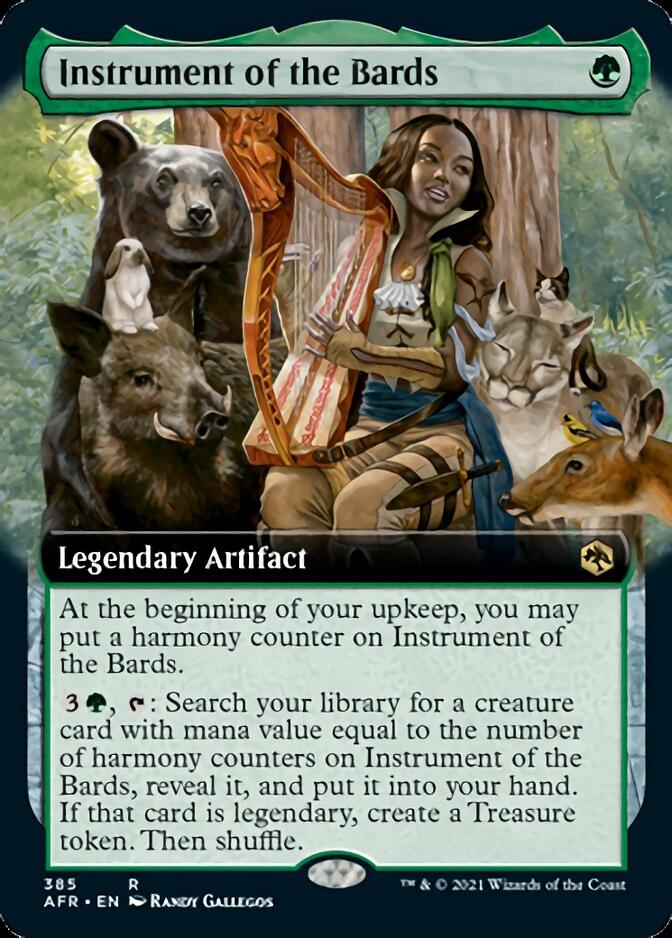 Instrument of the Bards (Extended Art) [Dungeons & Dragons: Adventures in the Forgotten Realms] | Gate City Games LLC