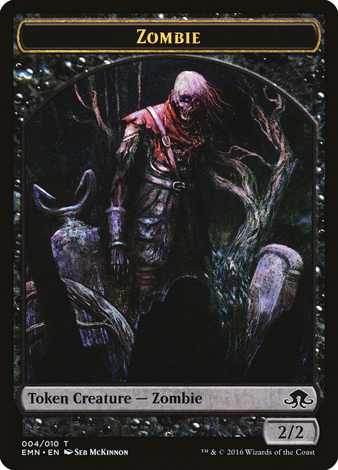 Zombie Token (004/010) [Eldritch Moon Tokens] | Gate City Games LLC
