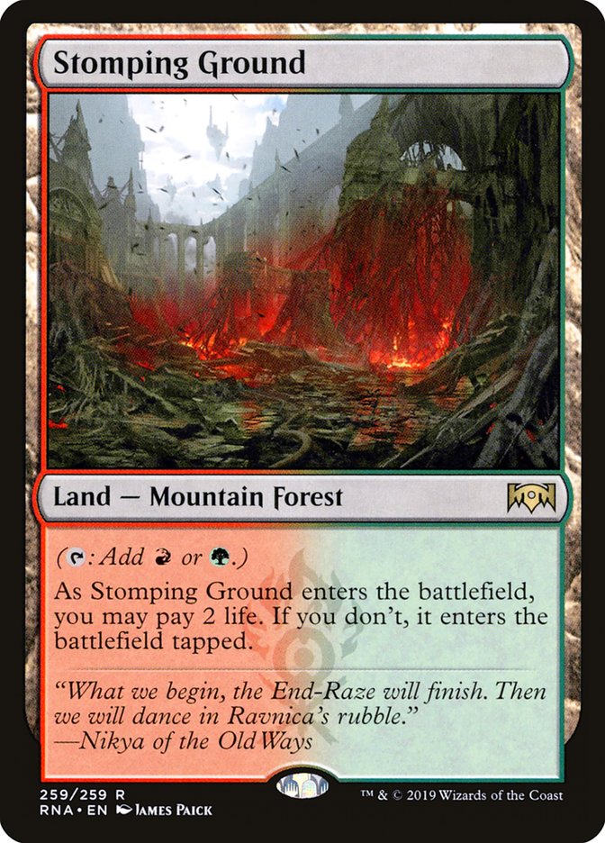 Stomping Ground [Ravnica Allegiance] | Gate City Games LLC