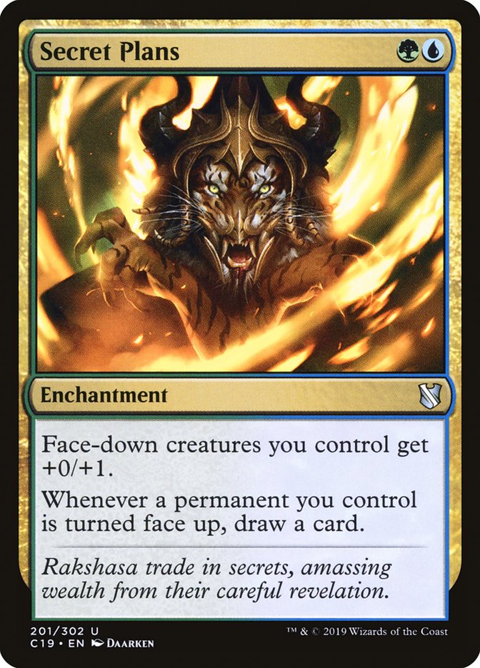 Secret Plans [Commander 2019] | Gate City Games LLC