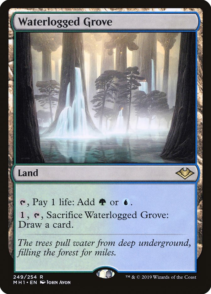 Waterlogged Grove [Modern Horizons] | Gate City Games LLC