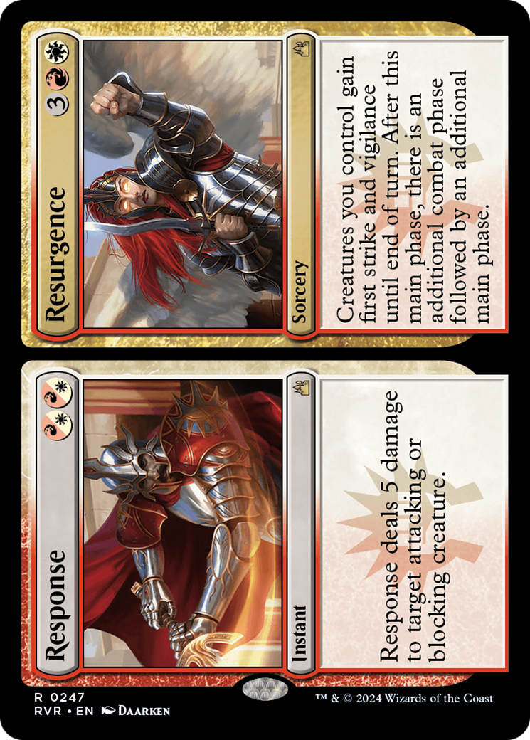 Response // Resurgence [Ravnica Remastered] | Gate City Games LLC
