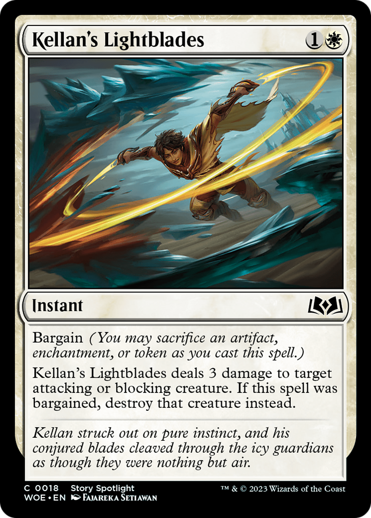 Kellan's Lightblades [Wilds of Eldraine] | Gate City Games LLC