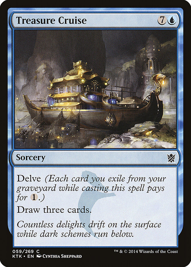 Treasure Cruise [Khans of Tarkir] | Gate City Games LLC