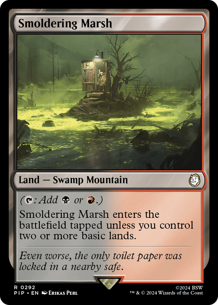 Smoldering Marsh [Fallout] | Gate City Games LLC