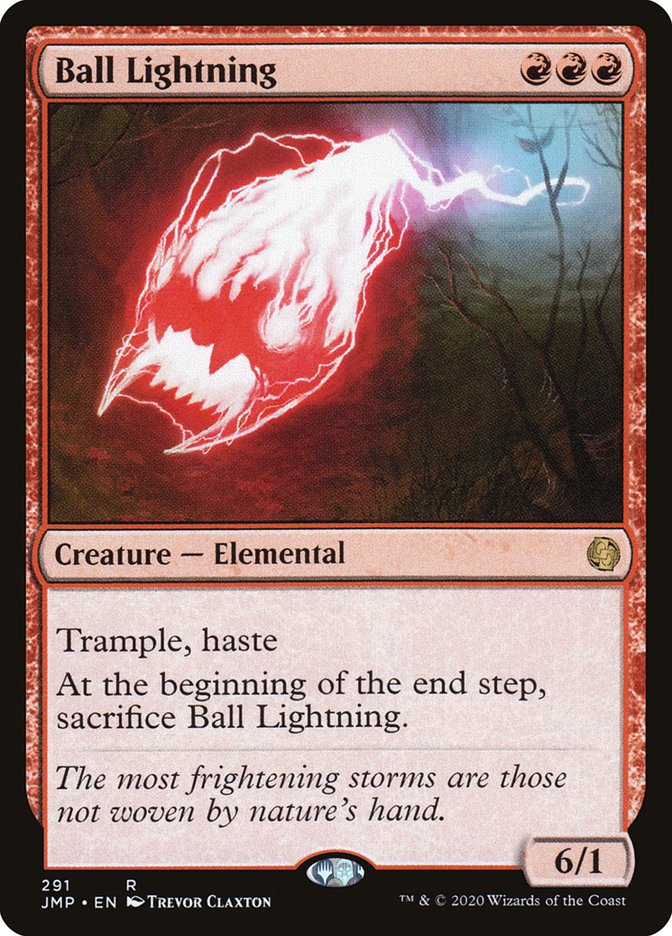 Ball Lightning [Jumpstart] | Gate City Games LLC