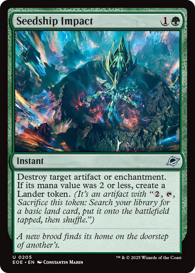 Seedship Impact [Edge of Eternities] | Gate City Games LLC