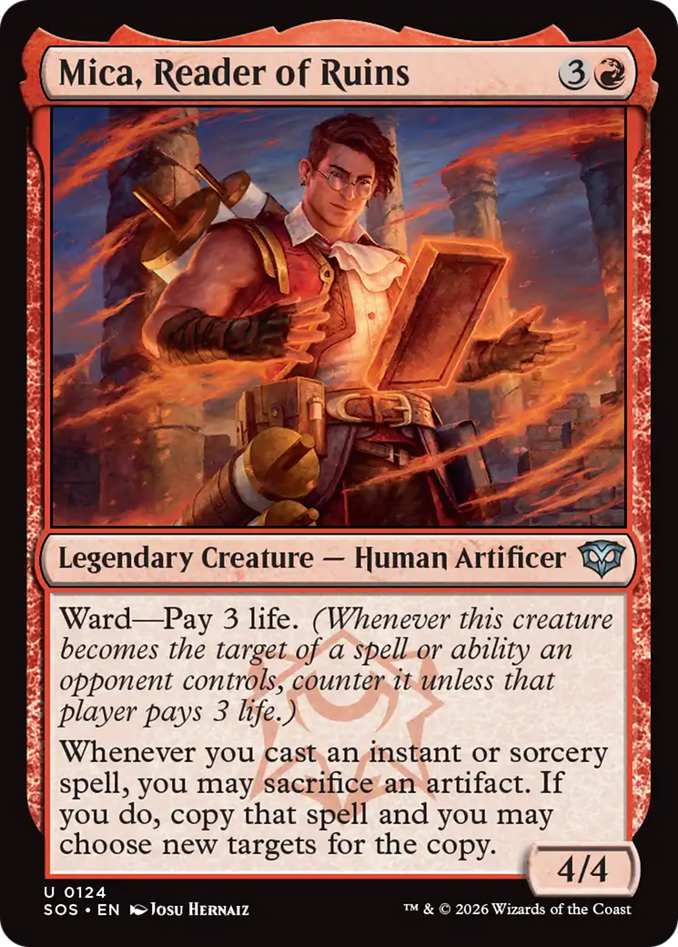 Mica, Reader of Ruins [Secrets of Strixhaven] | Gate City Games LLC