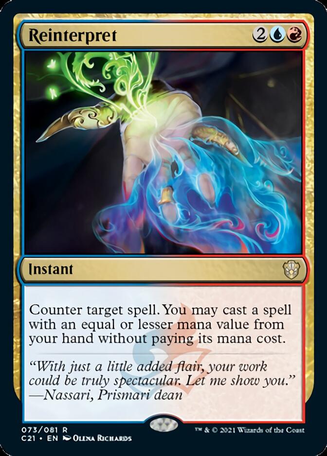 Reinterpret [Commander 2021] | Gate City Games LLC