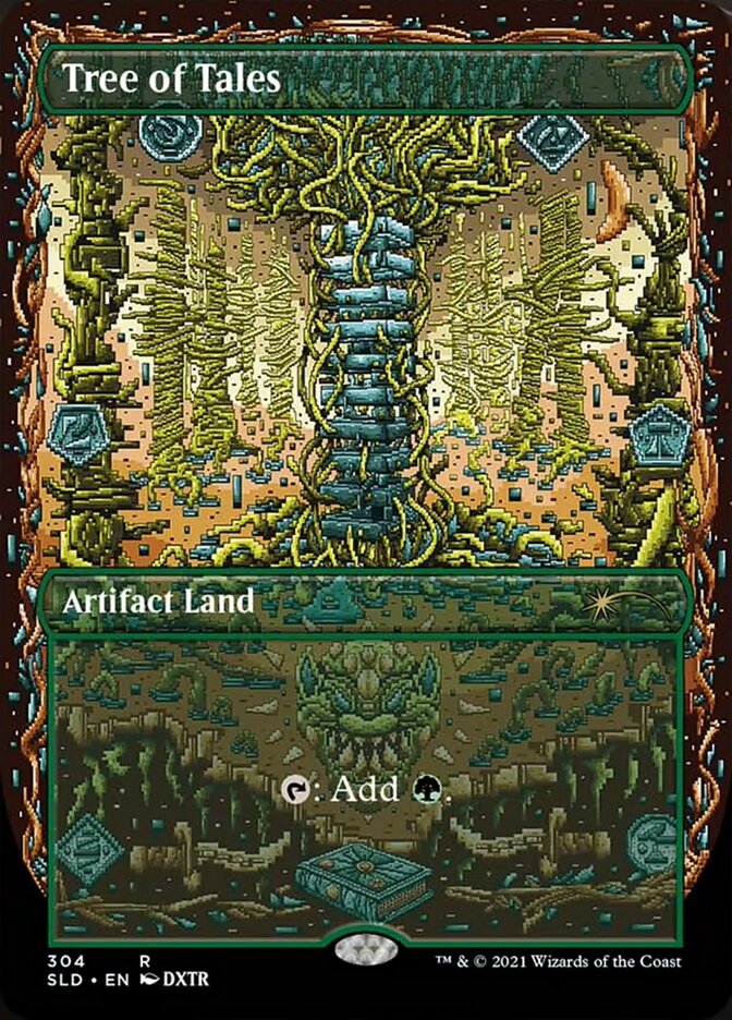 Tree of Tales (Borderless) [Secret Lair Drop Series] | Gate City Games LLC