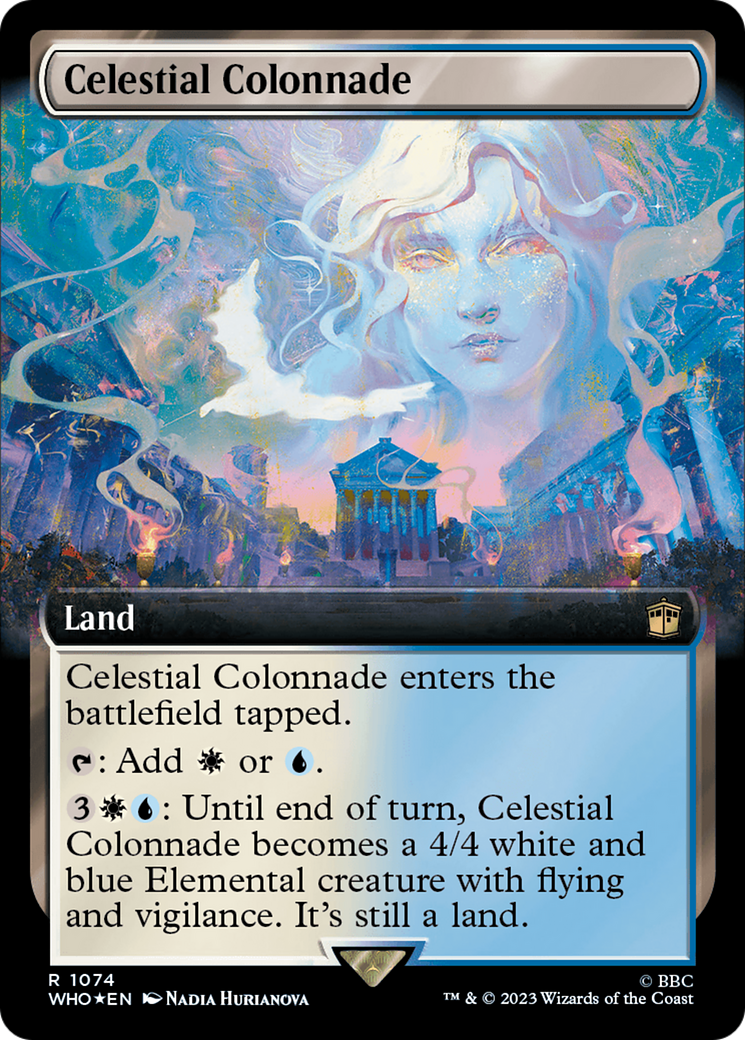 Celestial Colonnade (Extended Art) (Surge Foil) [Doctor Who] | Gate City Games LLC