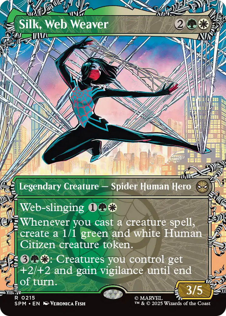 Silk, Web Weaver (Borderless) [Marvel's Spider-Man] | Gate City Games LLC