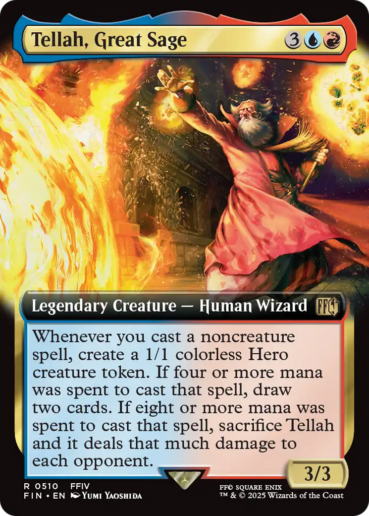 Tellah, Great Sage (Extended Art) [FINAL FANTASY] | Gate City Games LLC