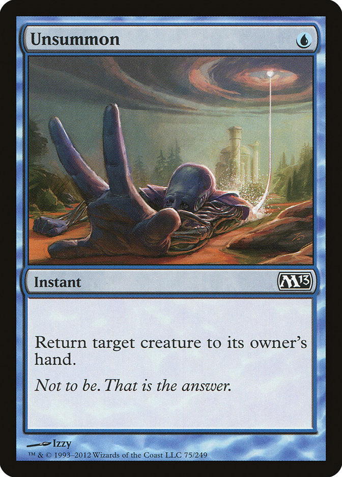 Unsummon [Magic 2013] | Gate City Games LLC