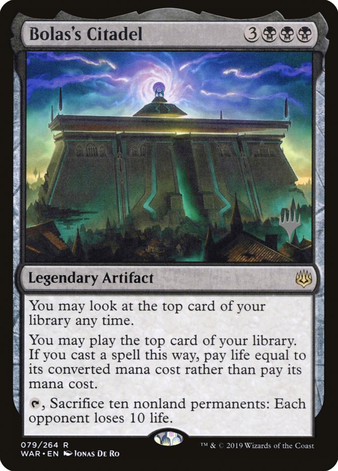 Bolas's Citadel (Promo Pack) [War of the Spark Promos] | Gate City Games LLC