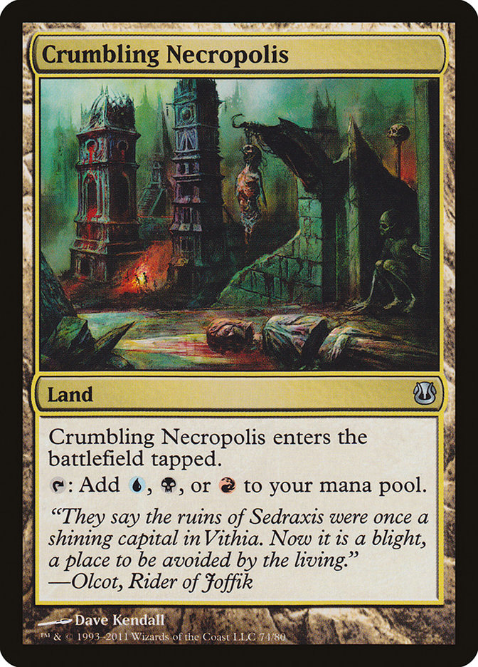 Crumbling Necropolis [Duel Decks: Ajani vs. Nicol Bolas] | Gate City Games LLC