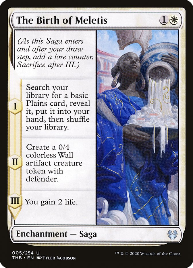 The Birth of Meletis [Theros Beyond Death] | Gate City Games LLC