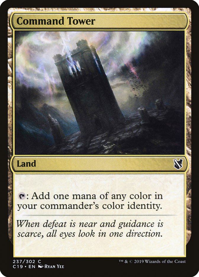 Command Tower [Commander 2019] | Gate City Games LLC