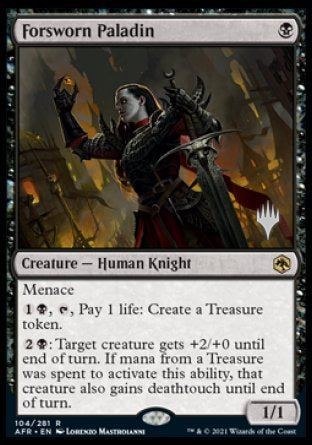 Forsworn Paladin (Promo Pack) [Dungeons & Dragons: Adventures in the Forgotten Realms Promos] | Gate City Games LLC