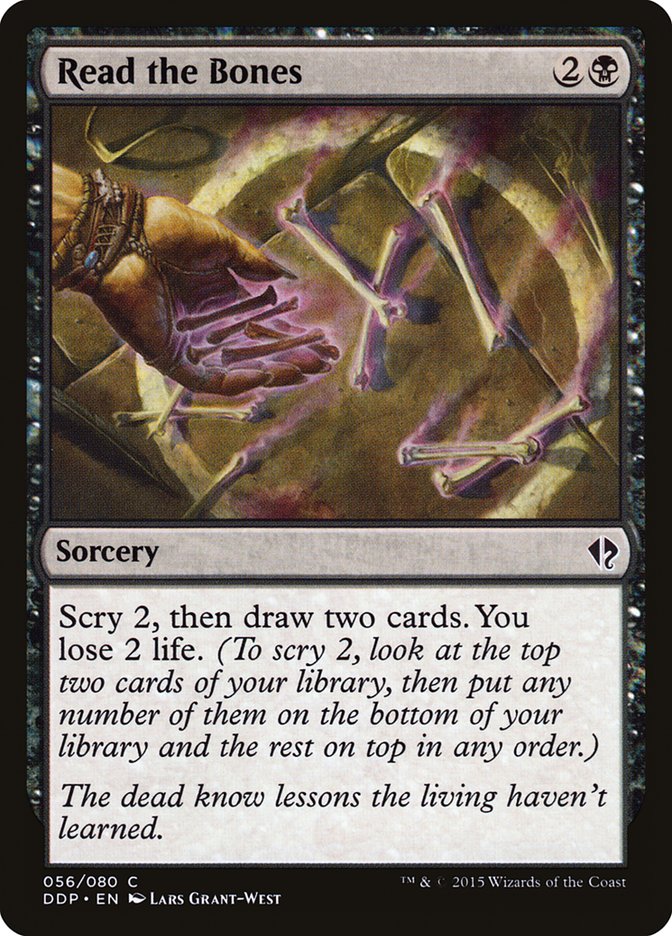 Read the Bones [Duel Decks: Zendikar vs. Eldrazi] | Gate City Games LLC