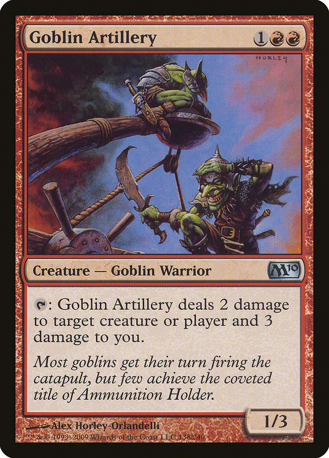 Goblin Artillery [Magic 2010] | Gate City Games LLC