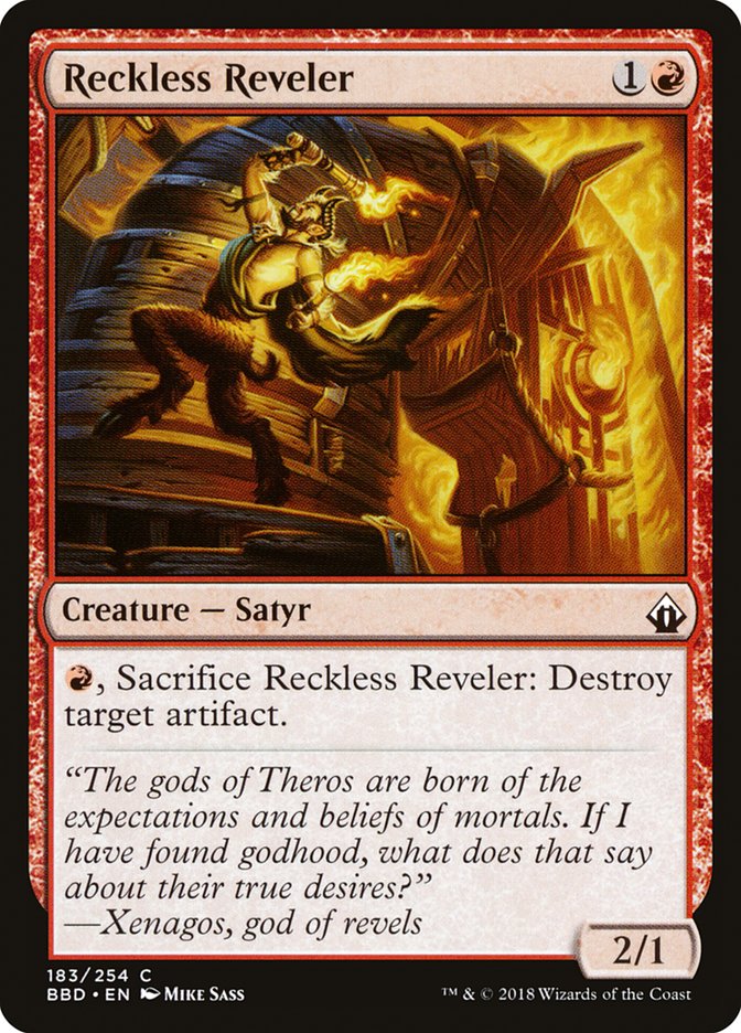 Reckless Reveler [Battlebond] | Gate City Games LLC