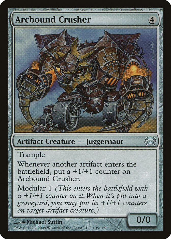 Arcbound Crusher [Planechase] | Gate City Games LLC