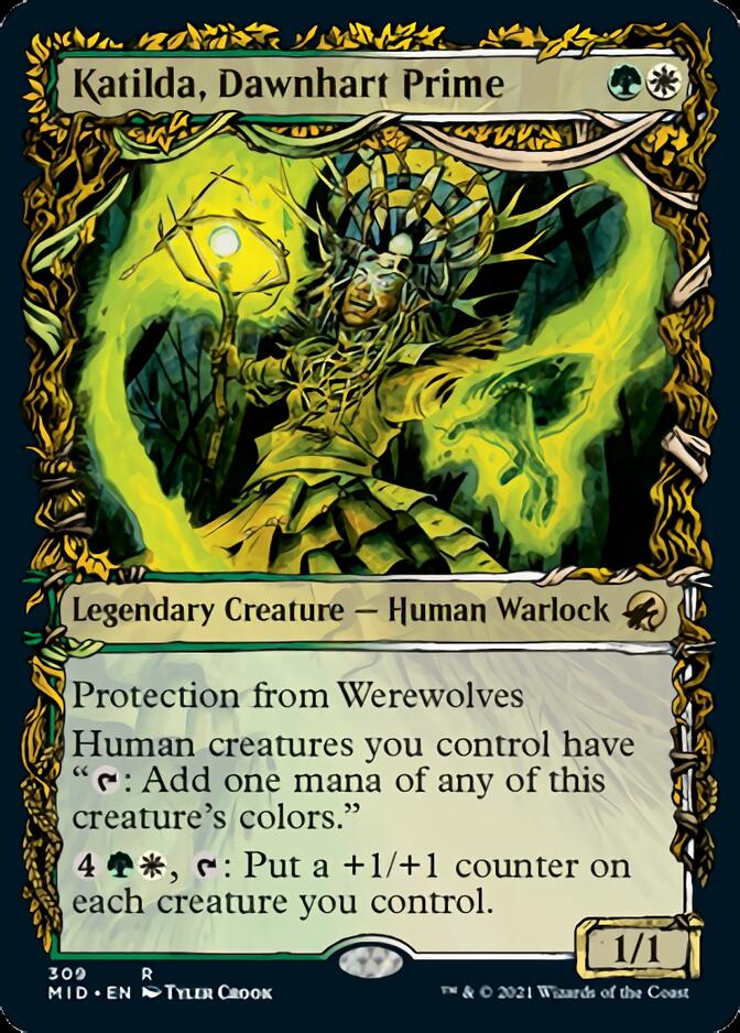 Katilda, Dawnhart Prime (Showcase Equinox) [Innistrad: Midnight Hunt] | Gate City Games LLC