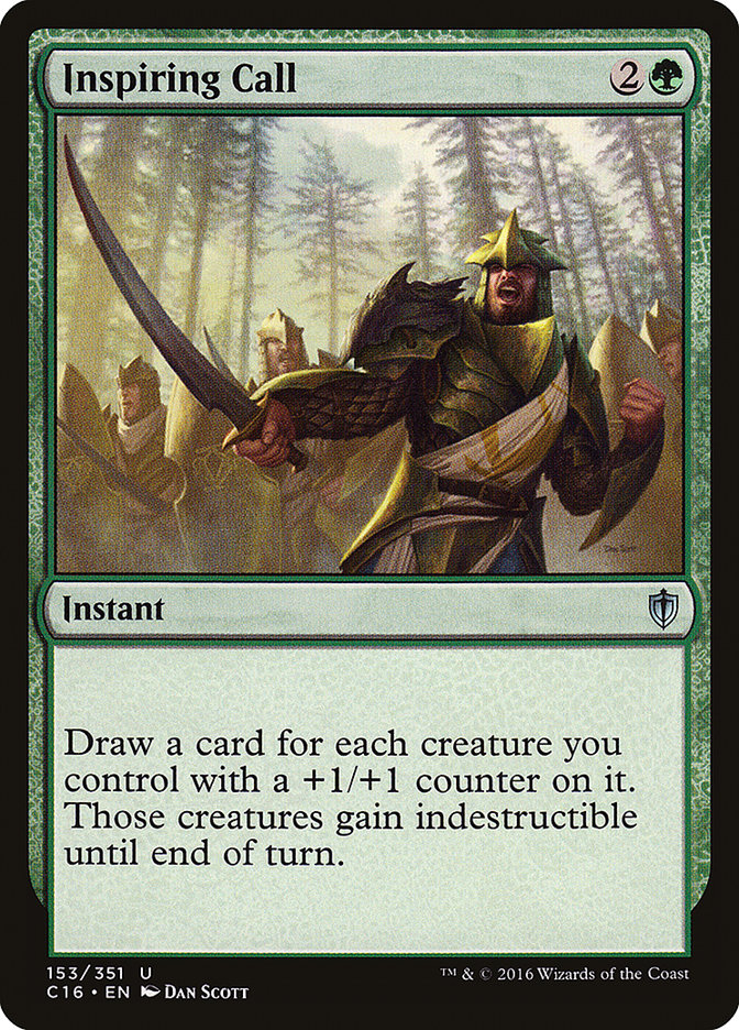 Inspiring Call [Commander 2016] | Gate City Games LLC