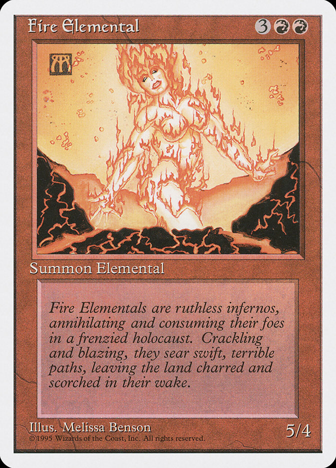 Fire Elemental [Fourth Edition] | Gate City Games LLC