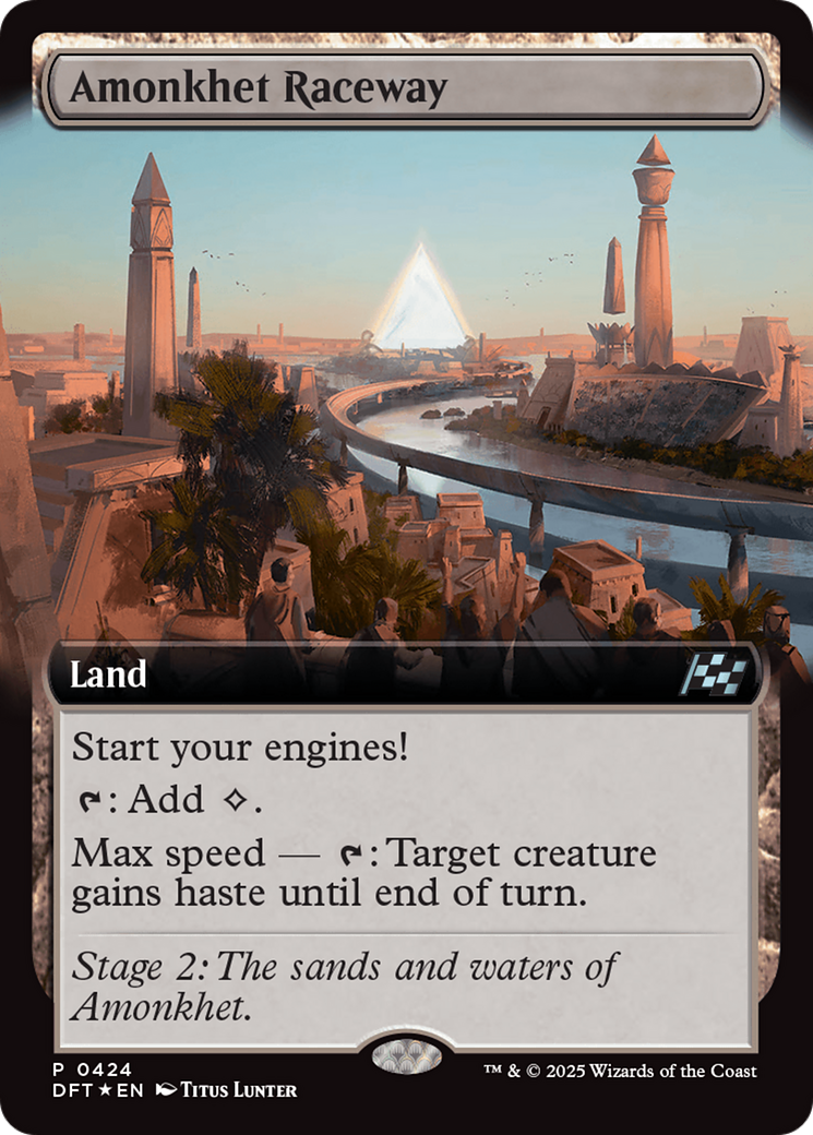 Amonkhet Raceway (Extended Art) [Aetherdrift] | Gate City Games LLC