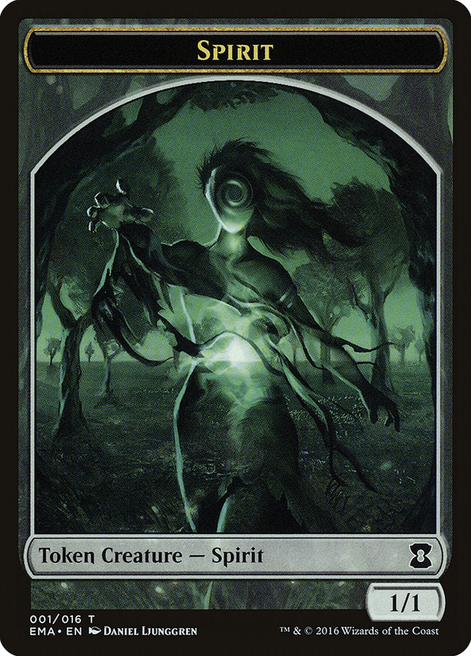 Spirit Token (001/016) [Eternal Masters Tokens] | Gate City Games LLC