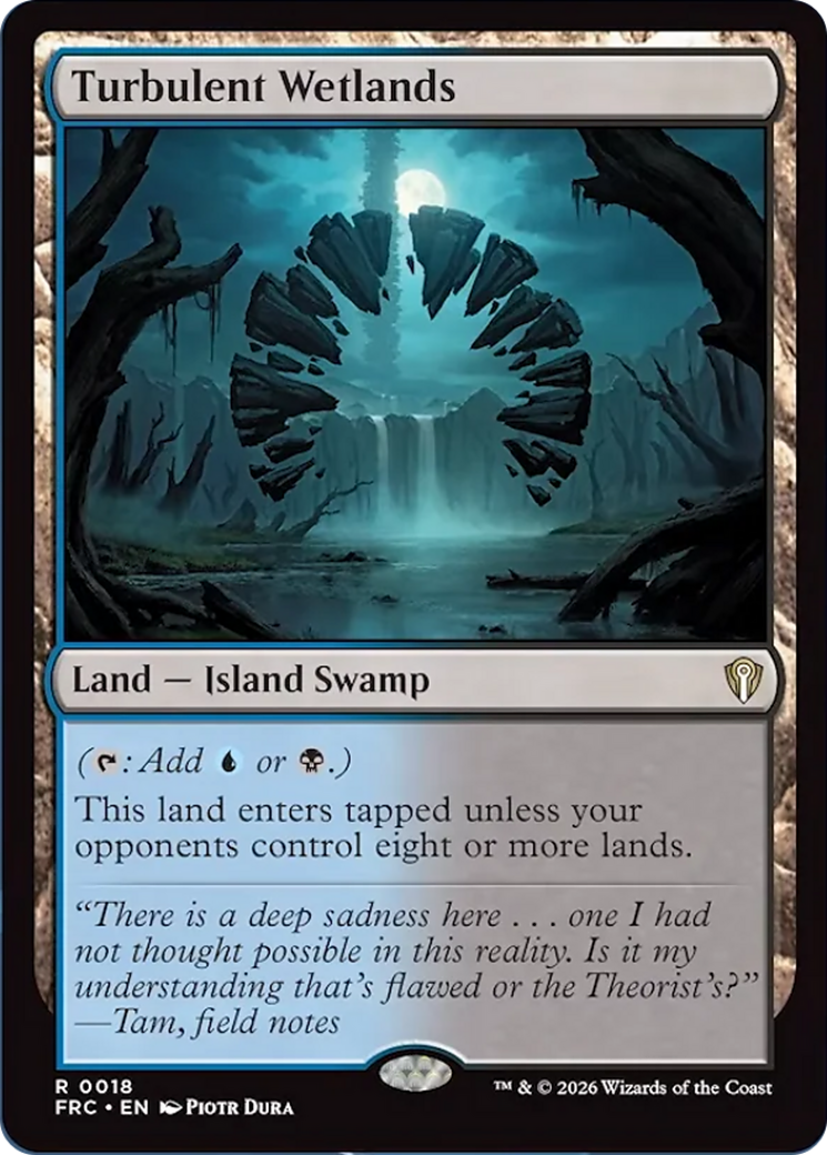 Turbulent Wetlands [Reality Fracture Commander] | Gate City Games LLC