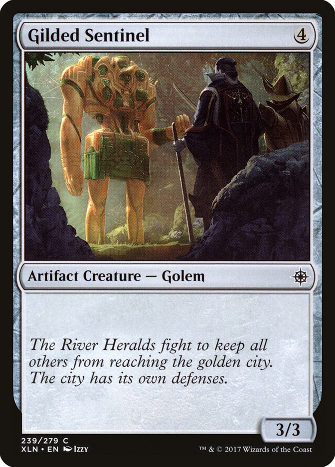 Gilded Sentinel [Ixalan] | Gate City Games LLC
