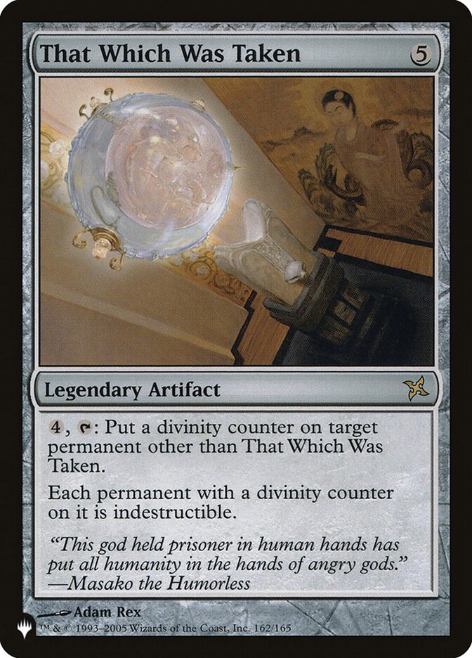 That Which Was Taken [The List] | Gate City Games LLC