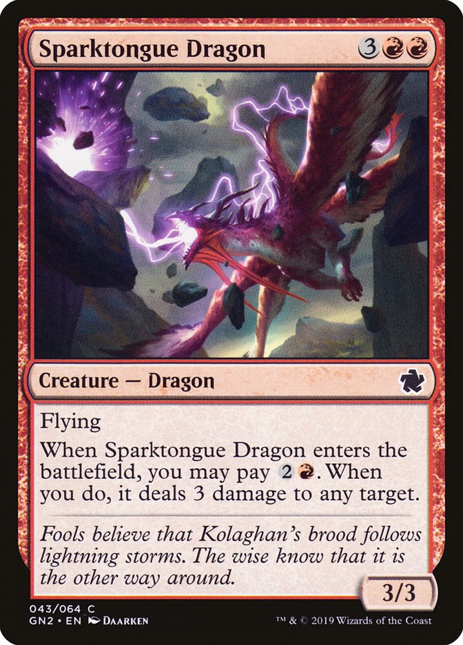 Sparktongue Dragon [Game Night 2019] | Gate City Games LLC