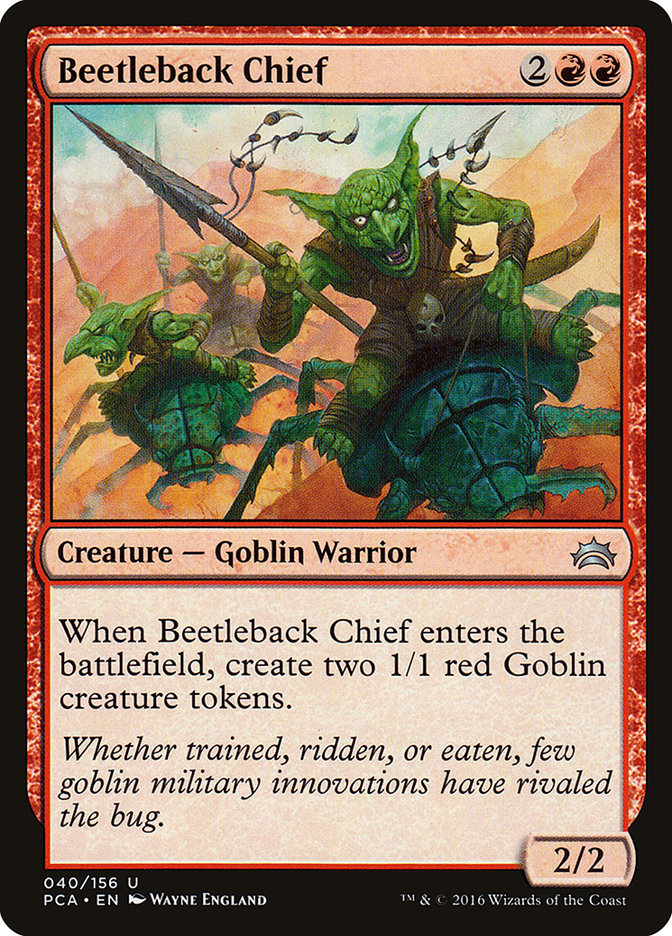 Beetleback Chief [Planechase Anthology] | Gate City Games LLC