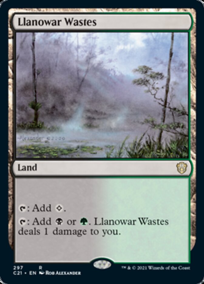 Llanowar Wastes [Commander 2021] | Gate City Games LLC