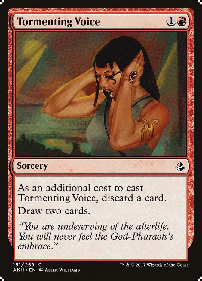 Tormenting Voice [Amonkhet] | Gate City Games LLC