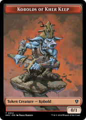 Soldier // Kobolds of Kher Keep Double-Sided Token [Murders at Karlov Manor Commander Tokens] | Gate City Games LLC