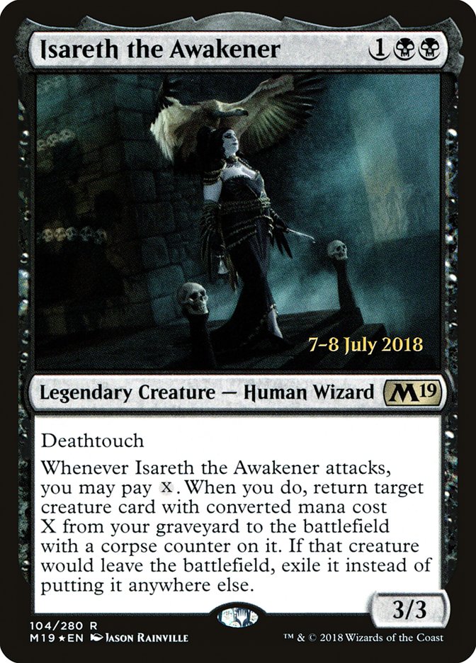 Isareth the Awakener [Core Set 2019 Prerelease Promos] | Gate City Games LLC