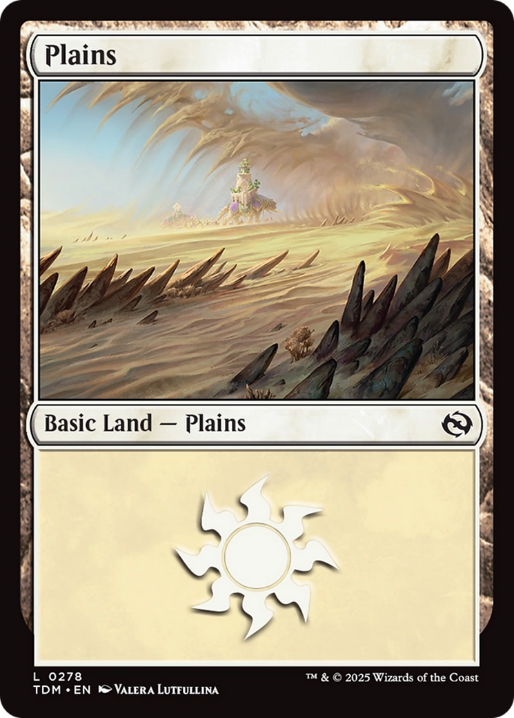 Plains (0278) [Tarkir: Dragonstorm] | Gate City Games LLC