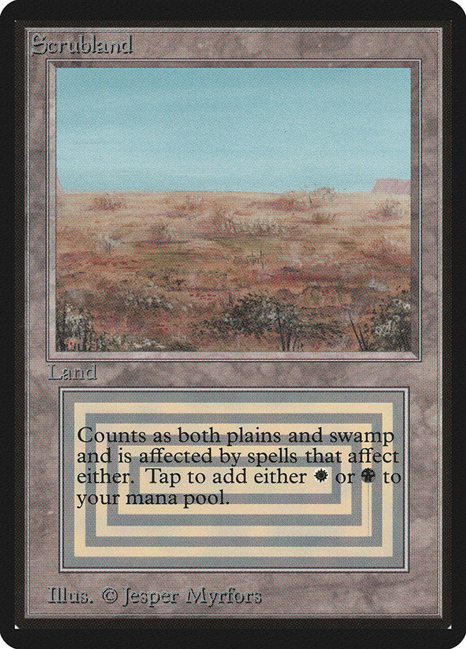 Scrubland [Beta Edition] | Gate City Games LLC