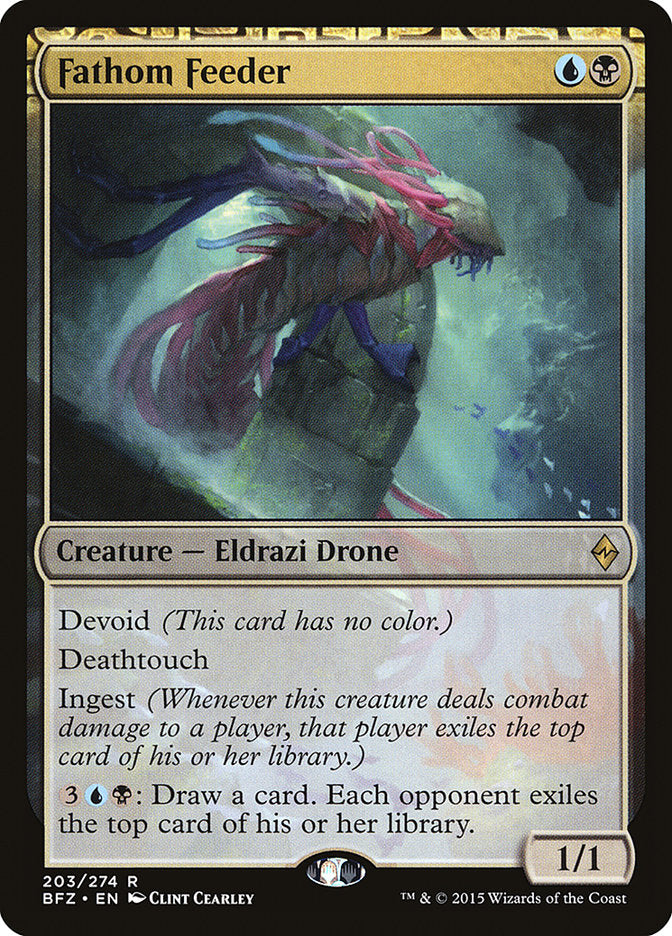 Fathom Feeder [Battle for Zendikar] | Gate City Games LLC