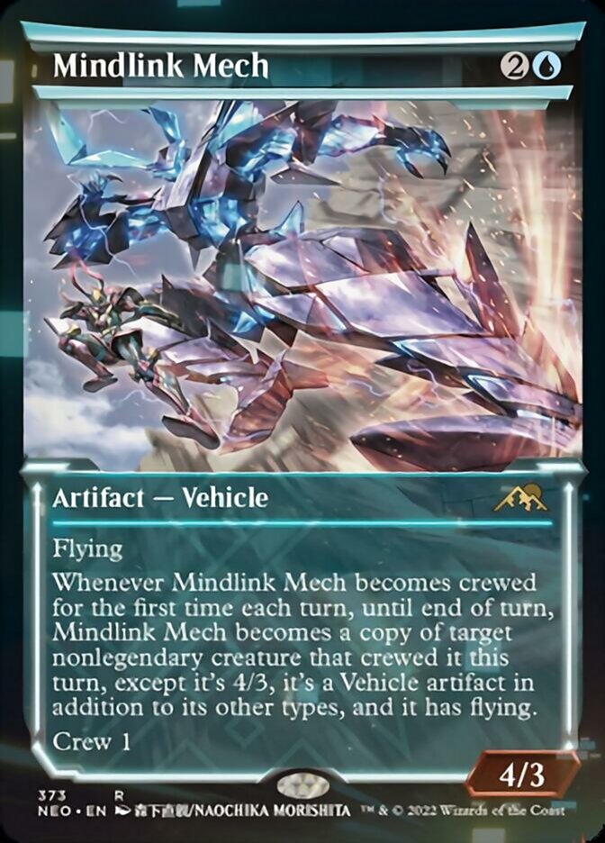 Mindlink Mech (Showcase Soft Glow) [Kamigawa: Neon Dynasty] | Gate City Games LLC
