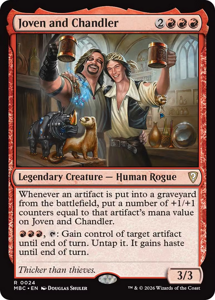 Joven and Chandler [Mystery Booster: Commander Edition] | Gate City Games LLC