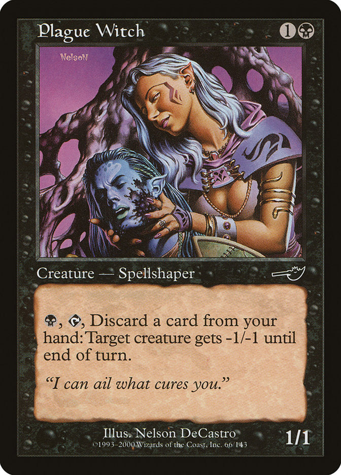 Plague Witch [Nemesis] | Gate City Games LLC