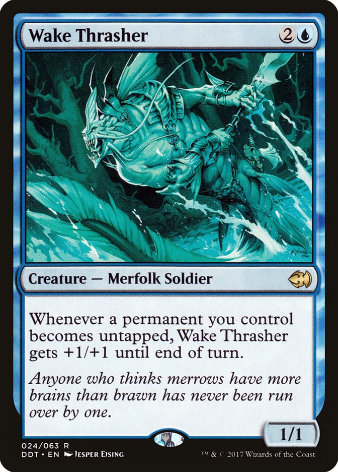 Wake Thrasher [Duel Decks: Merfolk vs. Goblins] | Gate City Games LLC