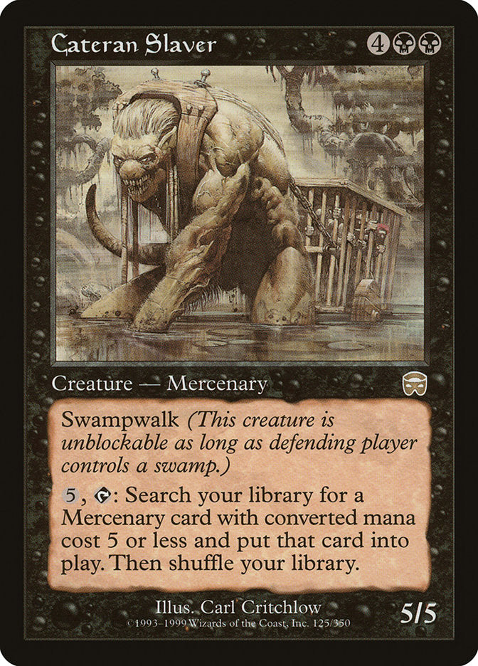 Cateran Slaver [Mercadian Masques] | Gate City Games LLC